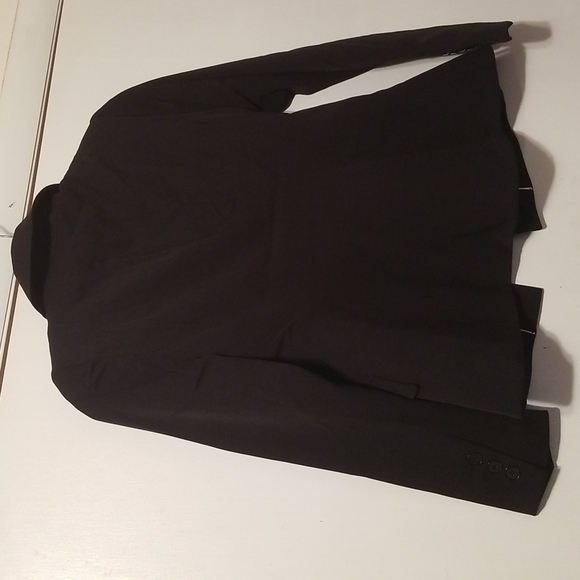 New White House Black Market Blazer Black All Season Suit Jacket Regular Petite - Picture 9 of 9